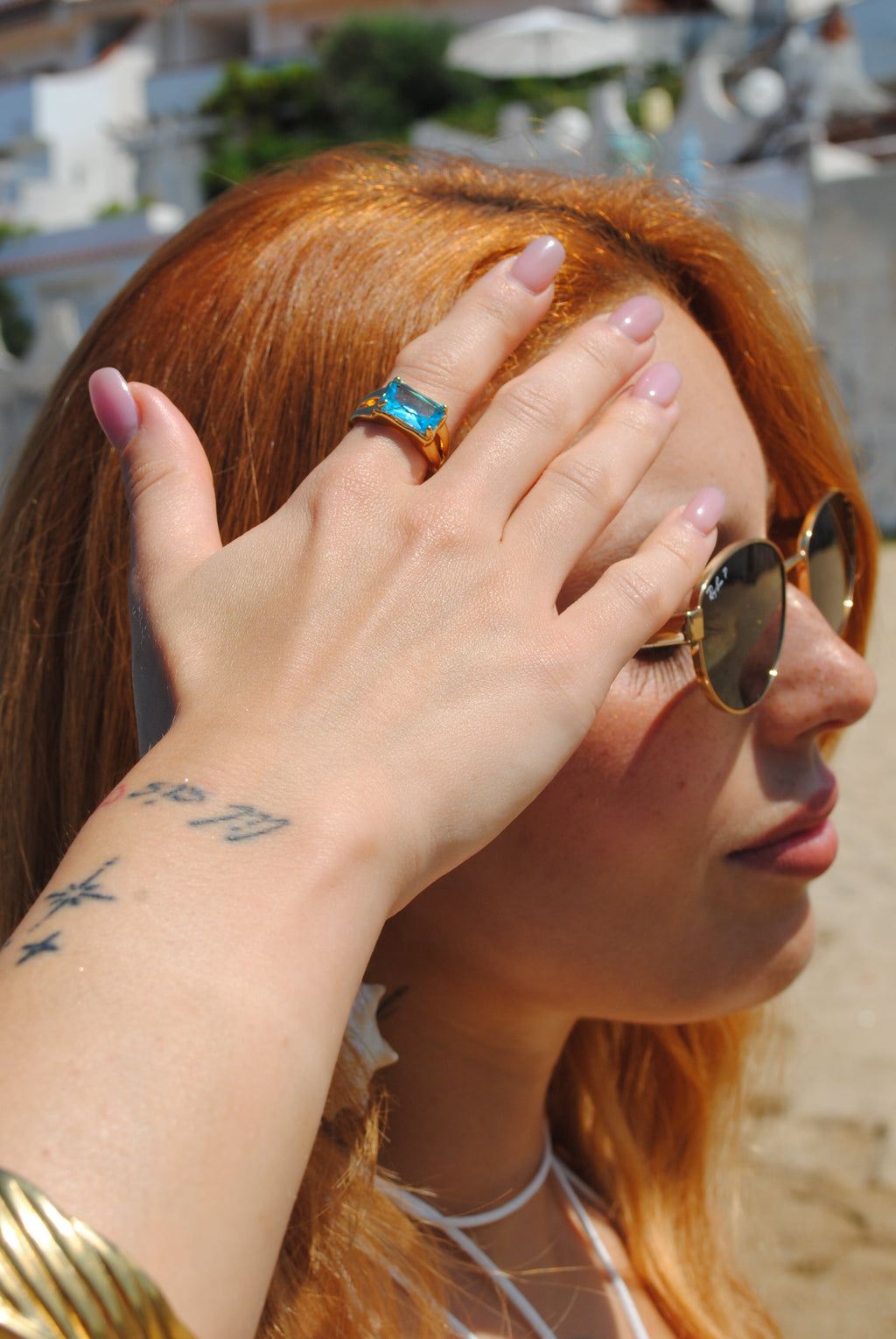 Anello Acquamarina