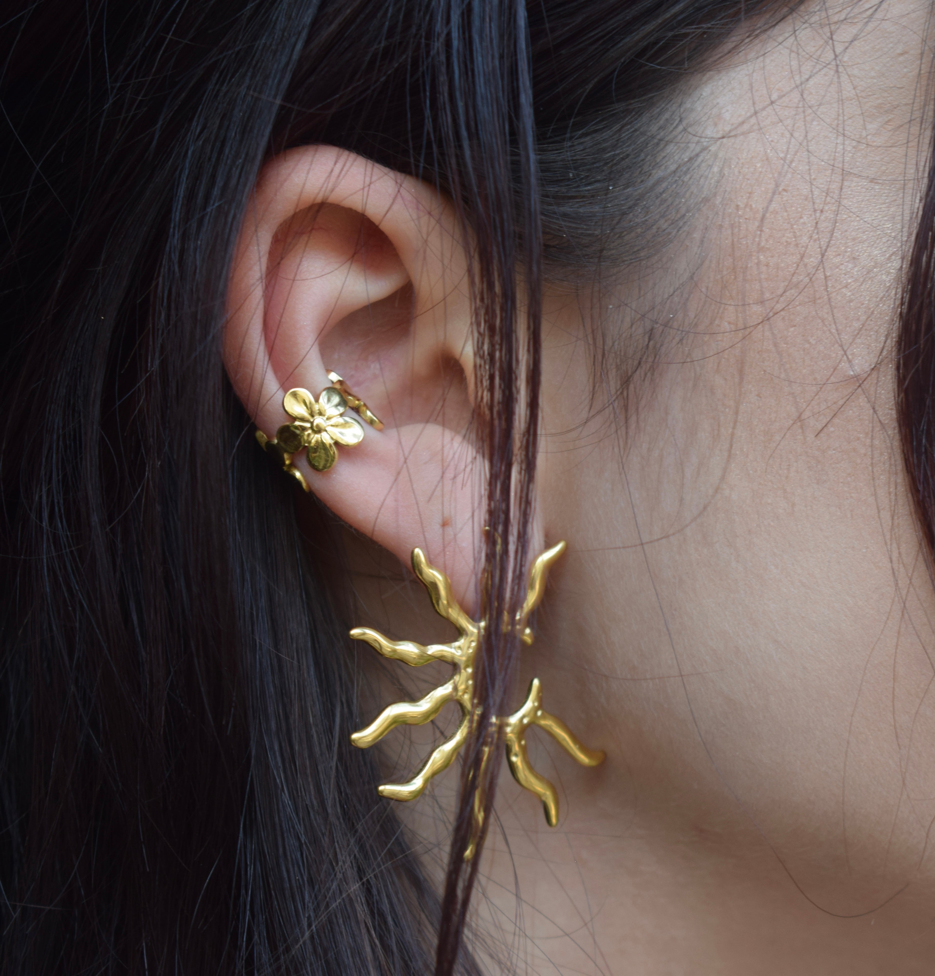 Earcuff Hibiscus